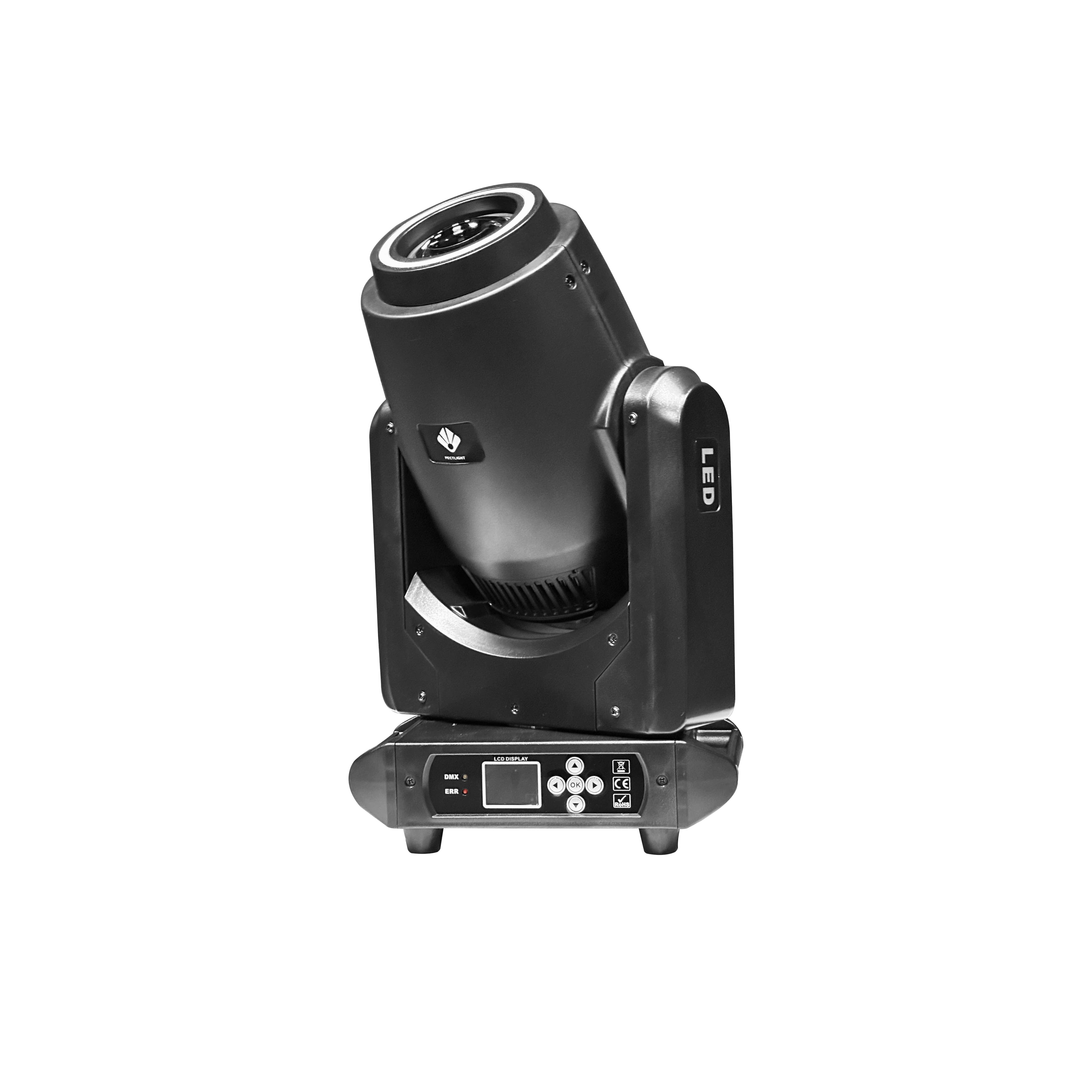 150W LED Beam Spot Wash Moving Head Light with Round LED Strip