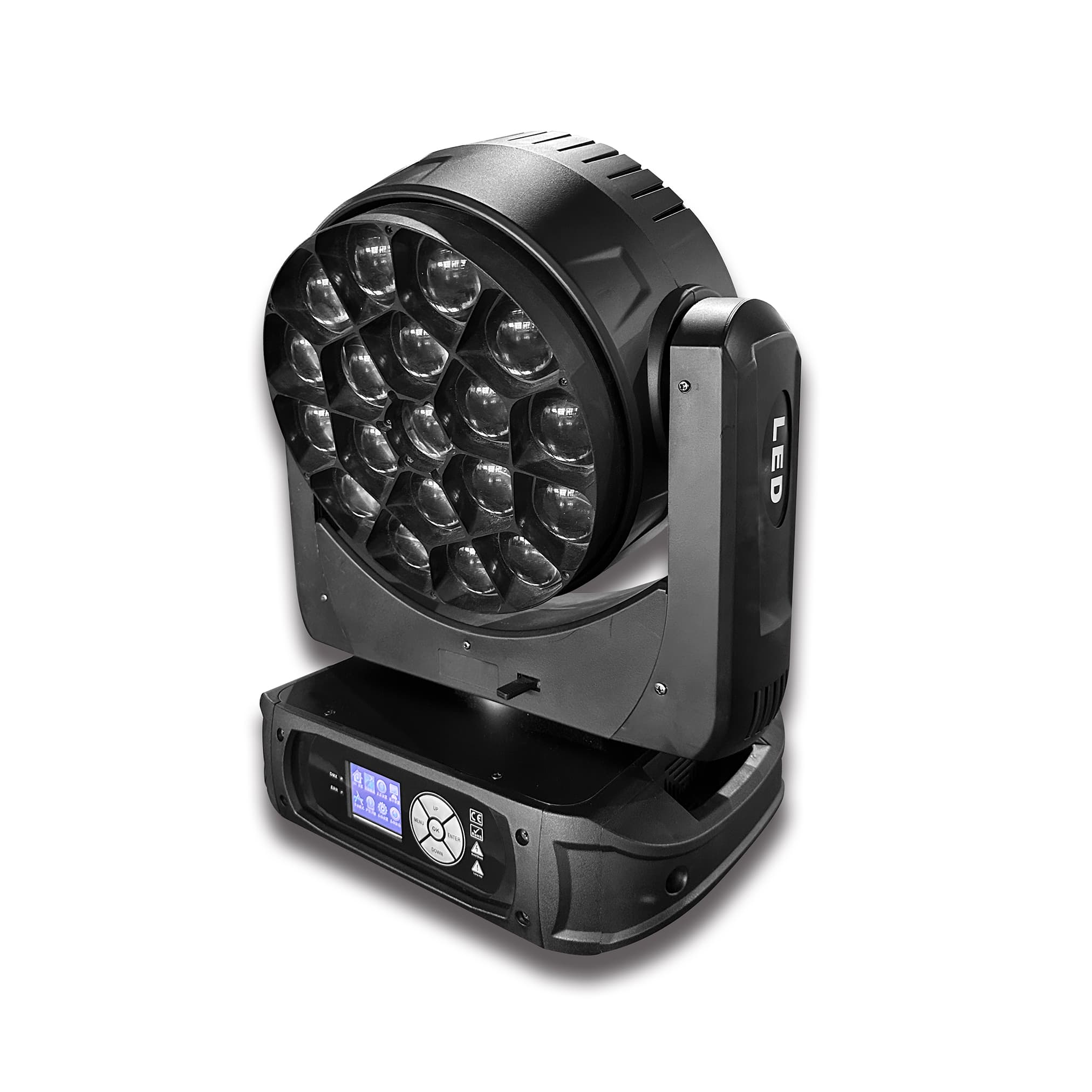 Bee-Eye 19x40W LED Beam Wash Moving Head Light with Zoom
