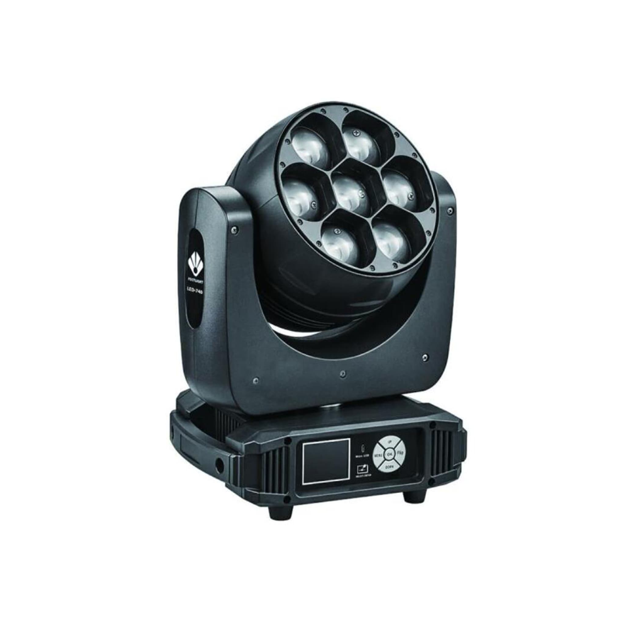 7x40W LED Wash Moving Head Light with Zoom