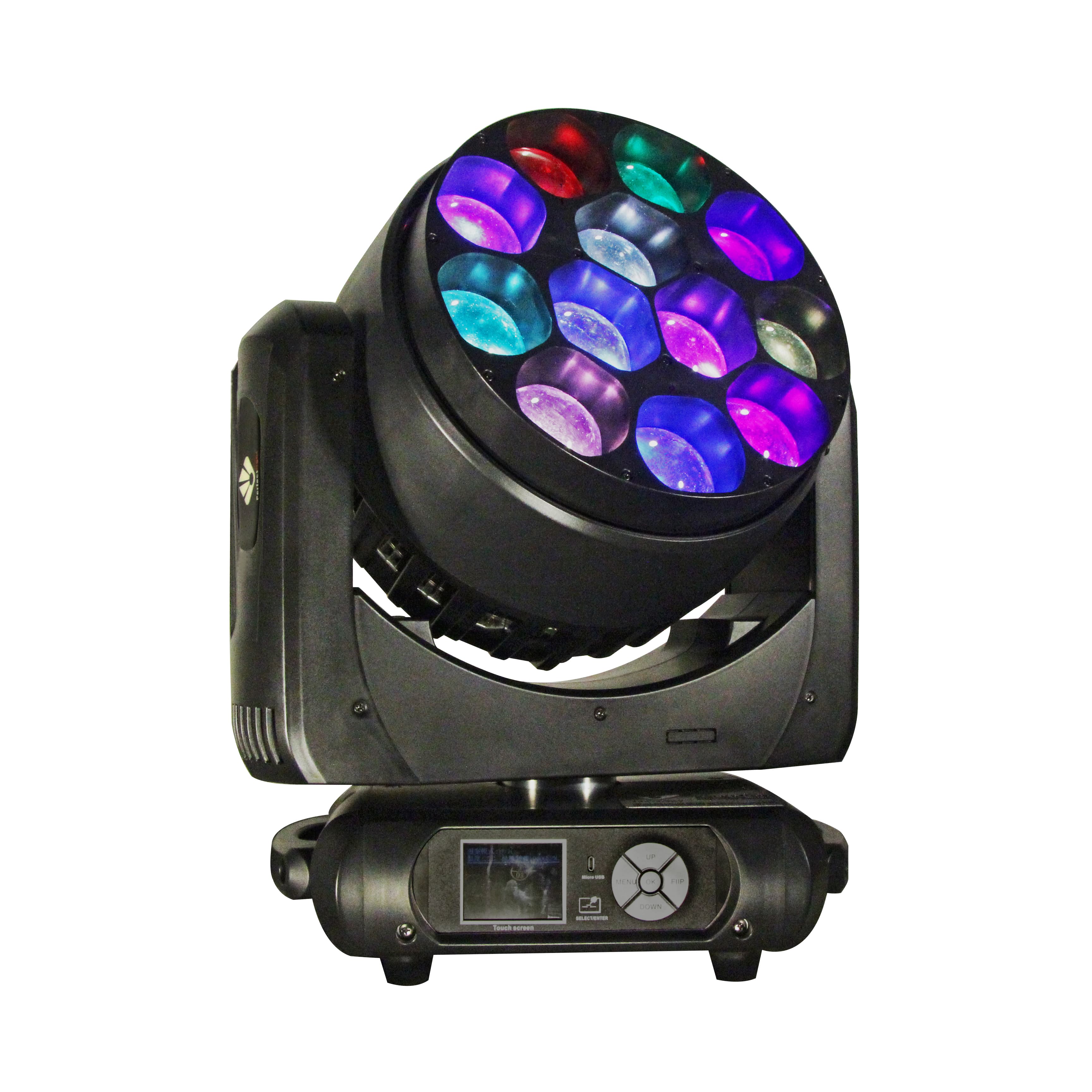 12x40W LED Wash Moving Head Light with Zoom
